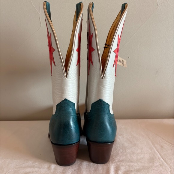 Ariat Womens Turquois Starlight Western Cowboy Boots Snip Toe Sz 8.5 NEW - Picture 4 of 11